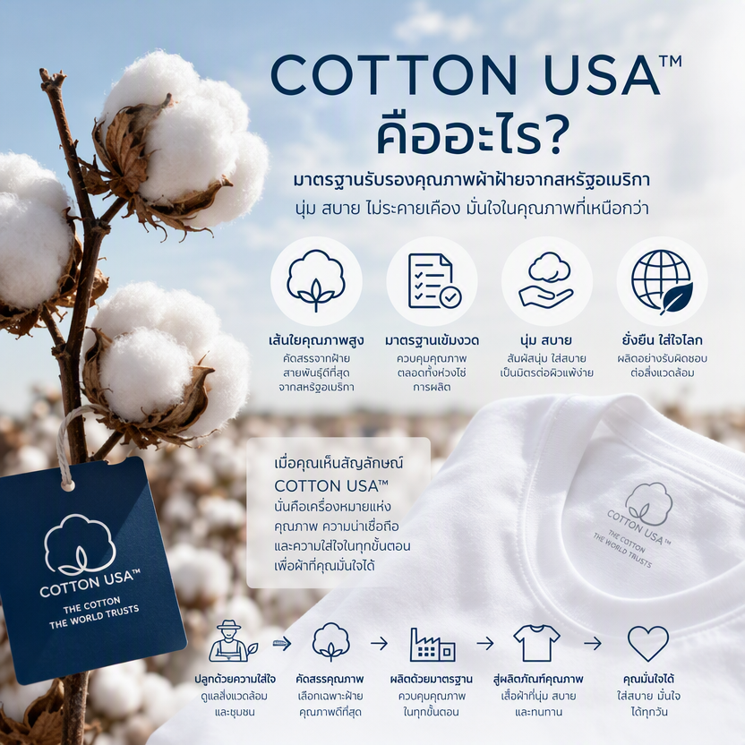 COTTON USA™ คืออะไร?