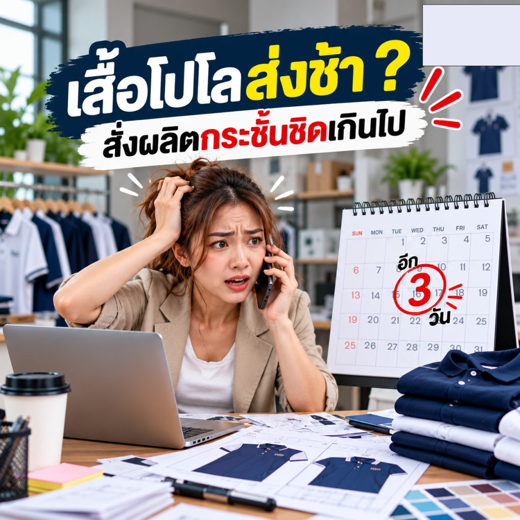 สั่งผลิตเสื้อโปโลกระชั้นชิดเกินไป